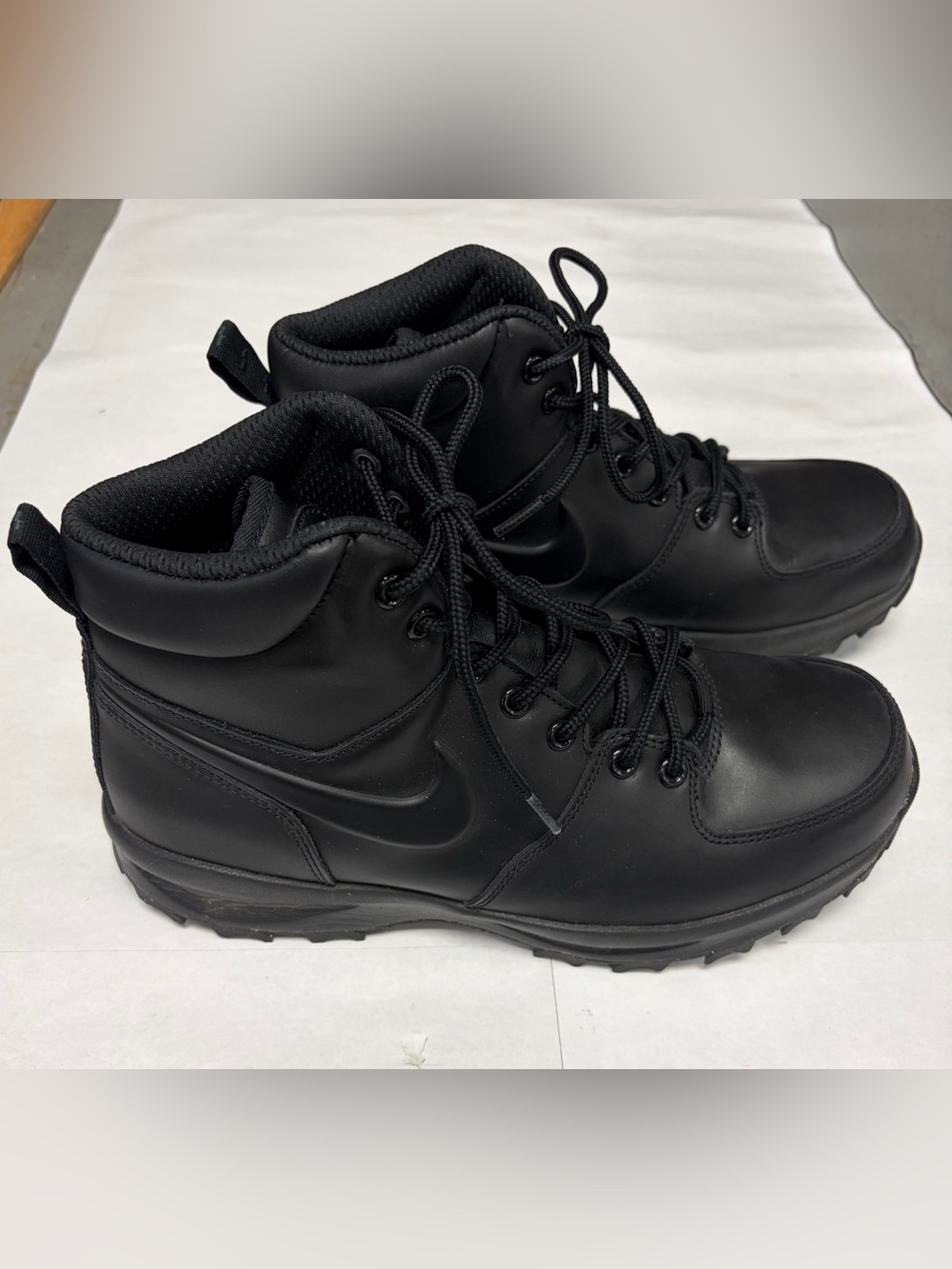 Nike Black Men's Manoa Waterproof Tactical Boots